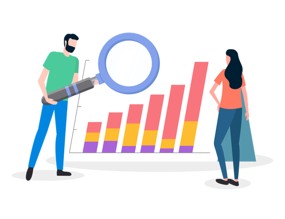 Analyste d'affaires  Illustration