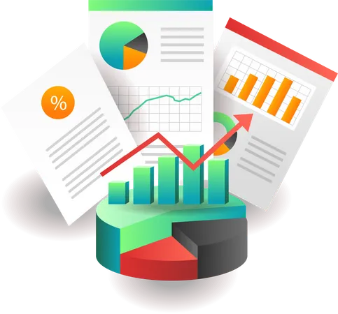 Analyste d'entreprise  Illustration