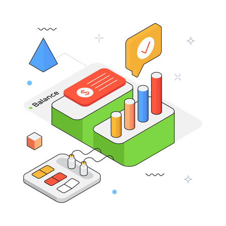 Analytics Dashboard  Illustration
