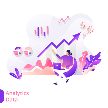 Analytics Data Illustration