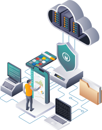 Analytics Management for Developers in Big Data Center Cloud Servers  Illustration