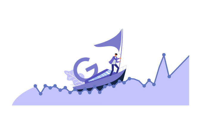 Analytics Marketing  Illustration