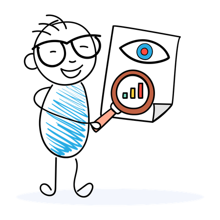 Analytics Report File  Illustration