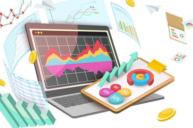 Analytics Reporting Service  Illustration