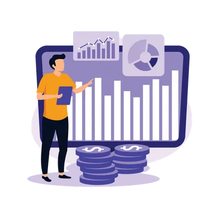 Analytik und Data Science  Illustration