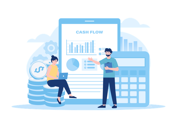 Analyze cash flow  Illustration