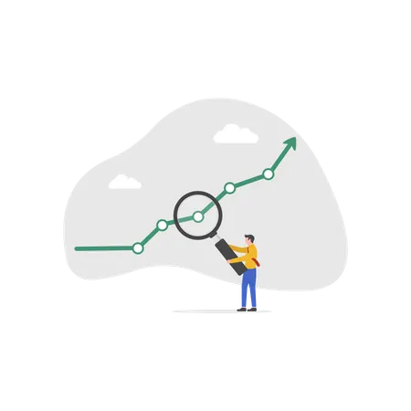 Analyze data  Illustration