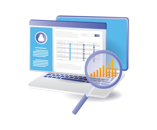 Analyze the data package details table  Illustration