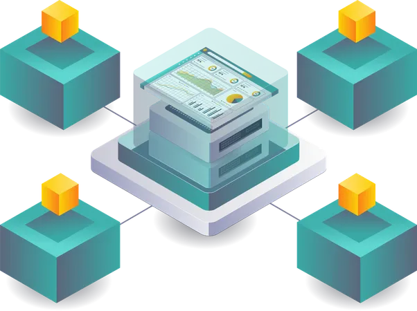 Analyzing Blockchain Network Management Strategies  Illustration