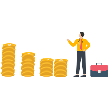 Analyzing financial project development problems  Illustration