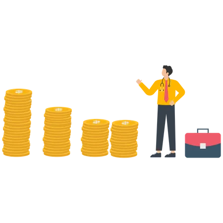 Analyzing financial project development problems  Illustration