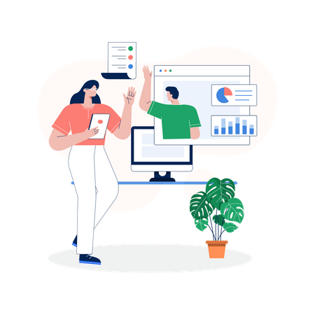 Analyzing Financial Statistics  Illustration