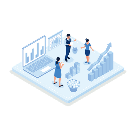 Analyzing stock market data  Illustration