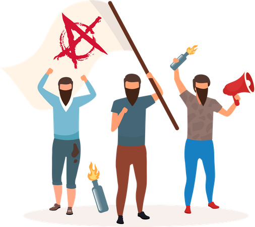 Système politique anarchique  Illustration