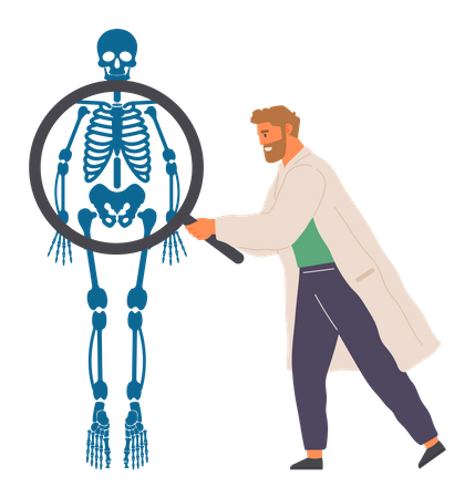 Anatomía del cuerpo humano  Ilustración