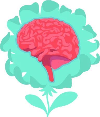 Anatomical Brain Flat Concept Vector Illustration Neurological Central System Intelligence And Wisdom Physiology 2 D Cartoon Object For Web Design Healthy Human Internal Organ Creative Idea Illustration