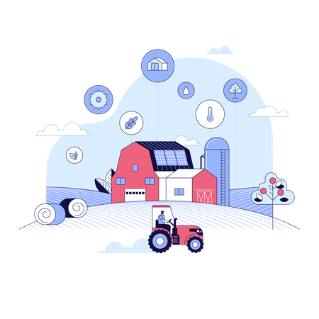 Ancien utilisateur d'une solution innovante pour la gestion agricole  Illustration