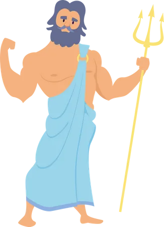 Ancient gods Illustration