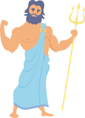 Ancient gods  Illustration