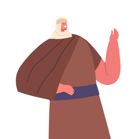 Ancient israelite Man  イラスト