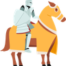 illustrations of sitting on horse