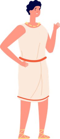 Ancient rome citizen  Illustration