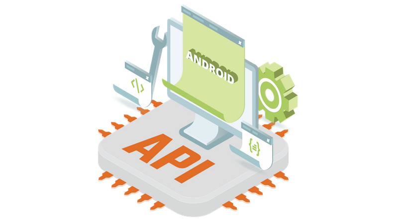 Android api integration  Illustration