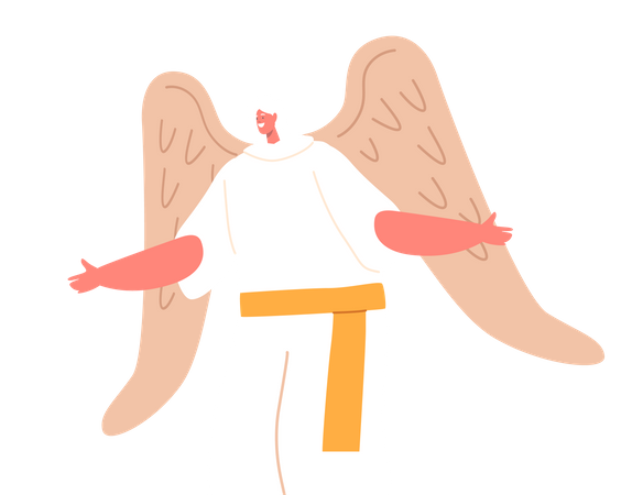 Angel With Wings  イラスト