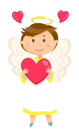 Angle de la Saint-Valentin  Illustration