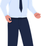 illustration for angry businessman
