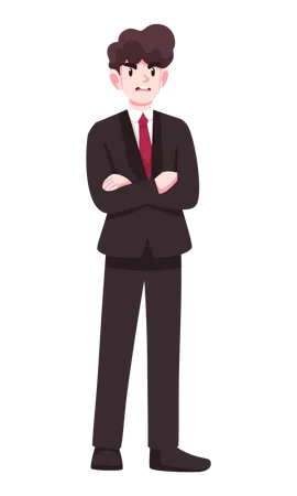 Angry Businessman  Illustration