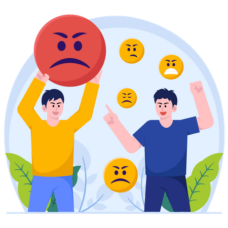 Angry Emoji  Illustration