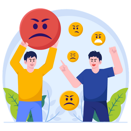 Angry Emoji  Illustration