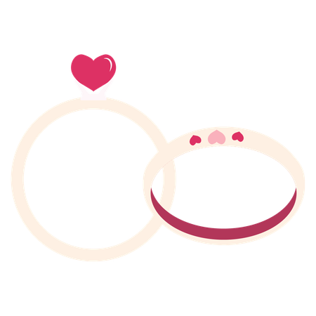 Anillo de san valentin  Ilustración