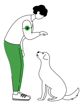 Animal adoption  Illustration