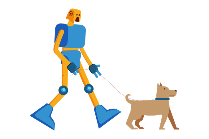 Animal Care Bot Illustration