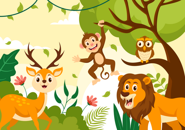 Animal Conservation Day  Illustration