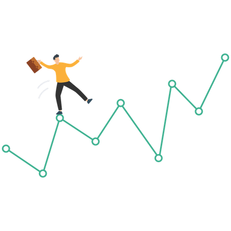 Volatilität der Investitionen  Illustration