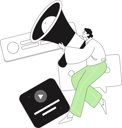 Announcement Alert  Illustration