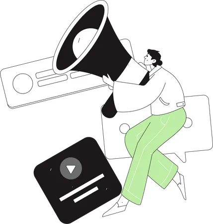 Announcement Alert  Illustration