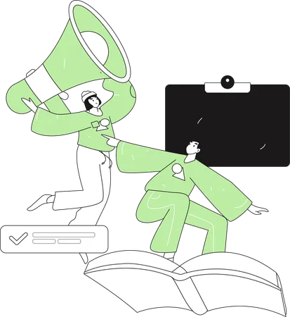 Announcement Reminder  Illustration