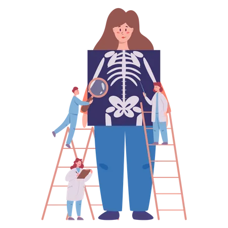 Annual health checking  Illustration