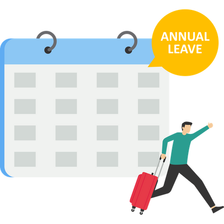 Annual leave  Illustration
