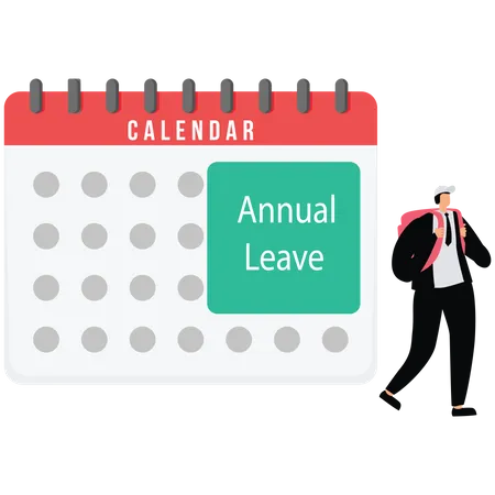 Annual leave  Illustration