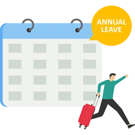 Annual leave  Illustration