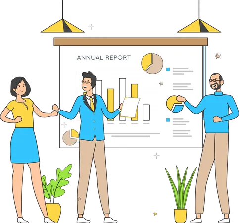 Annual Report Analysis  Illustration
