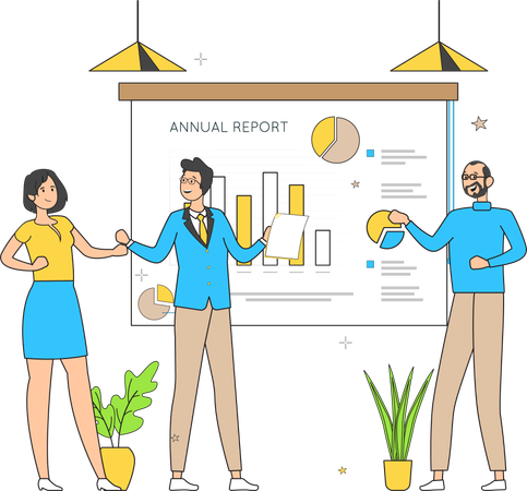 Annual Report Analysis  Illustration