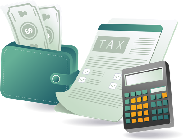 Annual tax calculation letter  Illustration