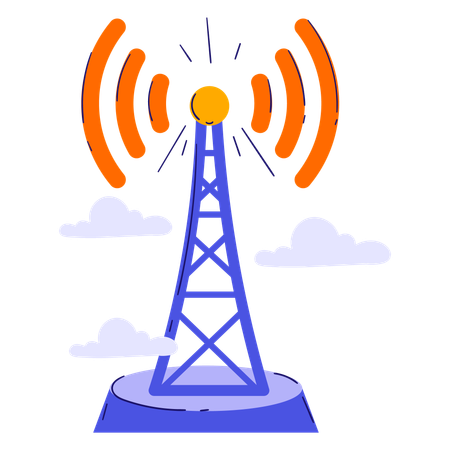 Antenna Signal  Illustration