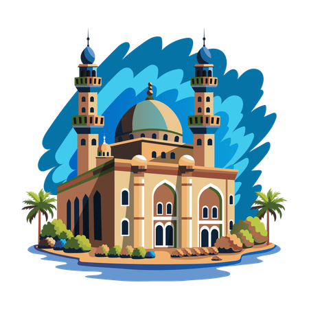 Antigua mezquita  Illustration